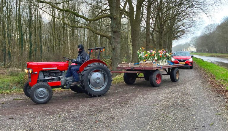 Laatste rit op de trekker